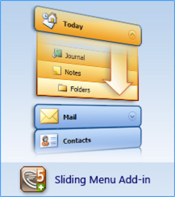 AllWebMenus Sliding Menus Add-in screenshot 2