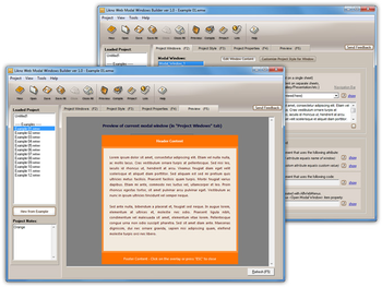 AllWebMenus Web Modal Windows Addin screenshot 3