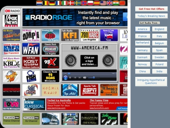 Allworld Internet Radio screenshot