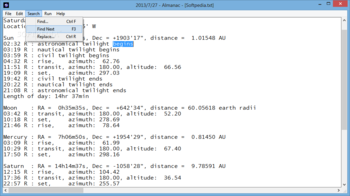 Almanac screenshot 4