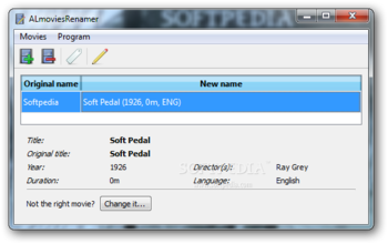 ALmoviesRenamer screenshot