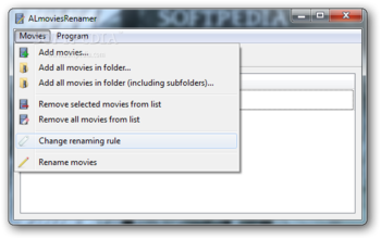 ALmoviesRenamer screenshot 2