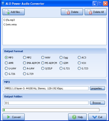 ALO Power Audio Converter screenshot 3