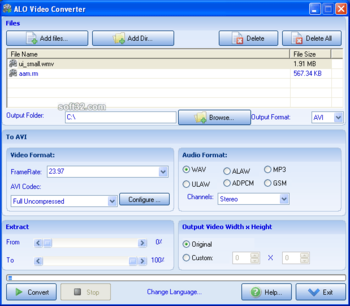 ALO Video Converter screenshot 3