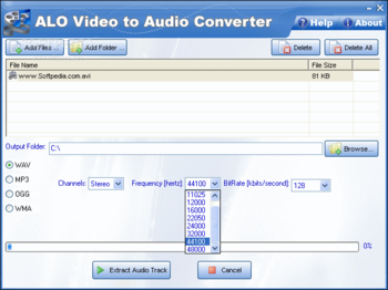 ALO Video to Audio Converter screenshot 2