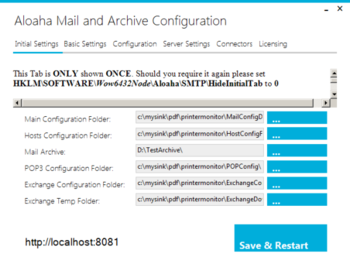 Aloaha MailAndArchive screenshot 2