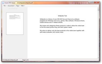 Aloaha PDF Reader screenshot