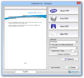 Aloaha PDF Suite screenshot 2