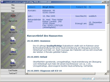 Aloaha Sign screenshot