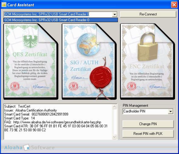Aloaha Smart Card Connector screenshot