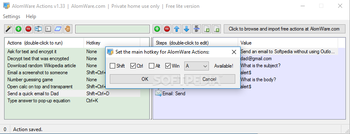 AlomWare Actions screenshot 5