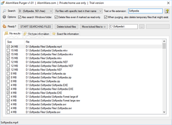 AlomWare Purger screenshot