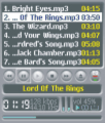 ALON MP3  Player for Series 60 screenshot