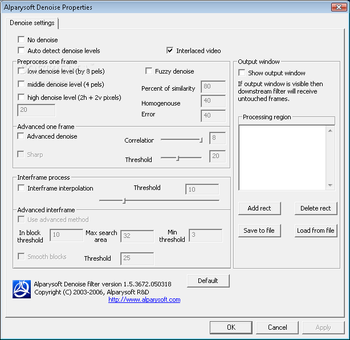 Alparysoft Cleaner for Amateur Video screenshot 3