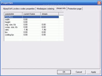 Alparysoft Lossless Video Codec screenshot 3