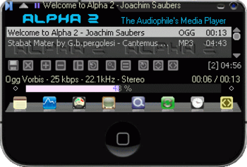 Alpha 2 Player screenshot