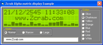 Alpha matrix display 1.02 screenshot 2