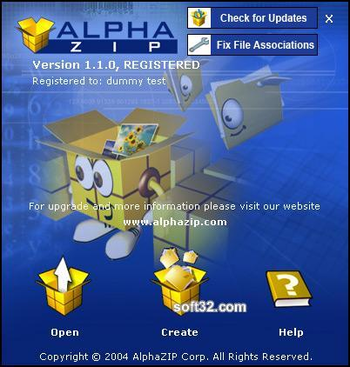 Alpha ZIP screenshot 2