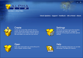 Alpha ZIP screenshot 3