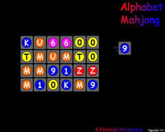 Alphabet Mahjong screenshot