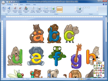 Alphabet Names 2012 screenshot