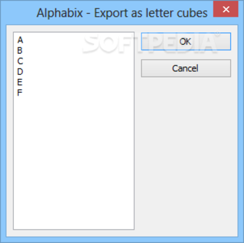 Alphabix Portable screenshot 5