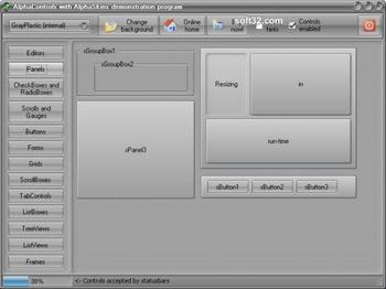 AlphaControls 2009 screenshot 3