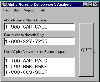 AlphaPhone screenshot 2