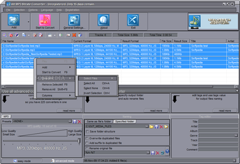 Alt MP3 Bitrate Converter screenshot 2