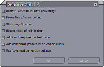Alt MP3 to WMA Converter screenshot 2