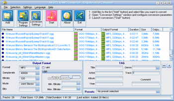 Alt OGG to MP3 Converter screenshot 2