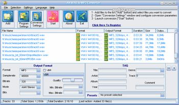 Alt WAV to MP3 Converter screenshot 2