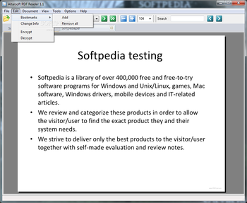 Altarsoft PDF Reader screenshot 3