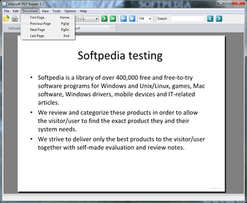 Altarsoft PDF Reader screenshot 4
