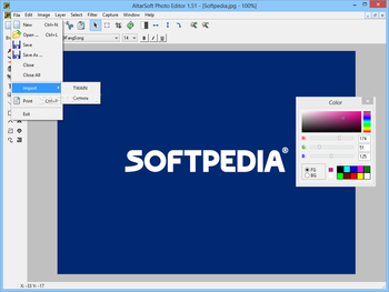 Altarsoft Photo Editor screenshot 2