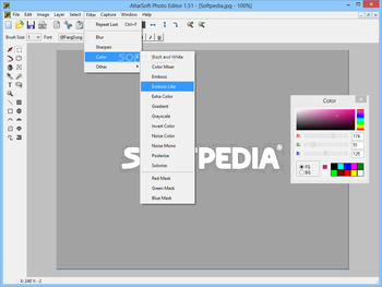 Altarsoft Photo Editor screenshot 8