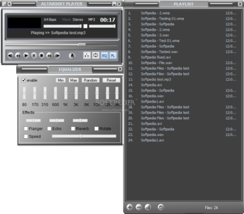 Altarsoft Player screenshot 2