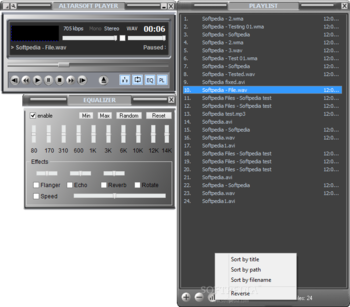 Altarsoft Player screenshot 3