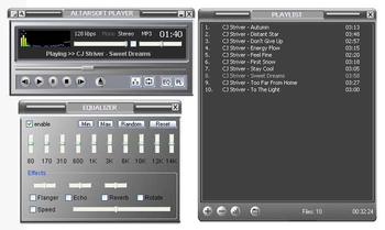 Altarsoft Player screenshot