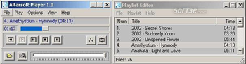 Altarsoft Player screenshot 2