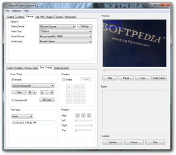 Altarsoft Video Capture screenshot 4