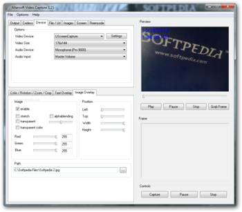 Altarsoft Video Capture screenshot 5
