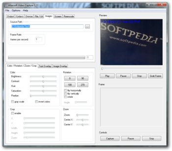 Altarsoft Video Capture screenshot 7