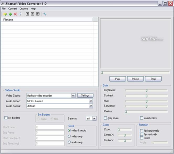 Altarsoft Video Converter screenshot 2