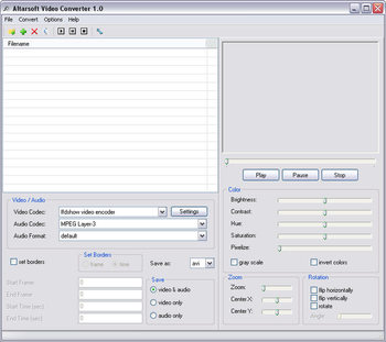 Altarsoft Video Converter screenshot 3
