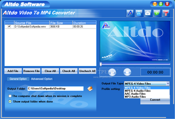 Altdo Video to MP4 Converter screenshot 2