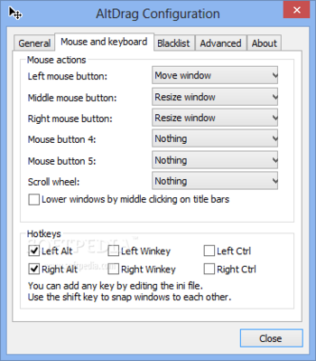 AltDrag screenshot 3