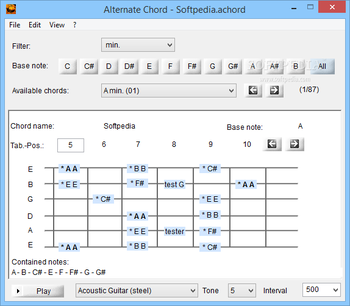 Alternate Chord screenshot