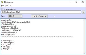 Alternate DLL Analyzer screenshot