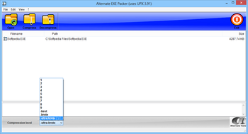 Alternate EXE Packer screenshot